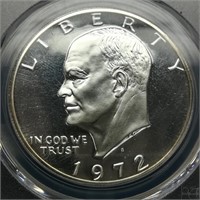 1972 S Eisenhower $1 PR69 DCAM PCGS