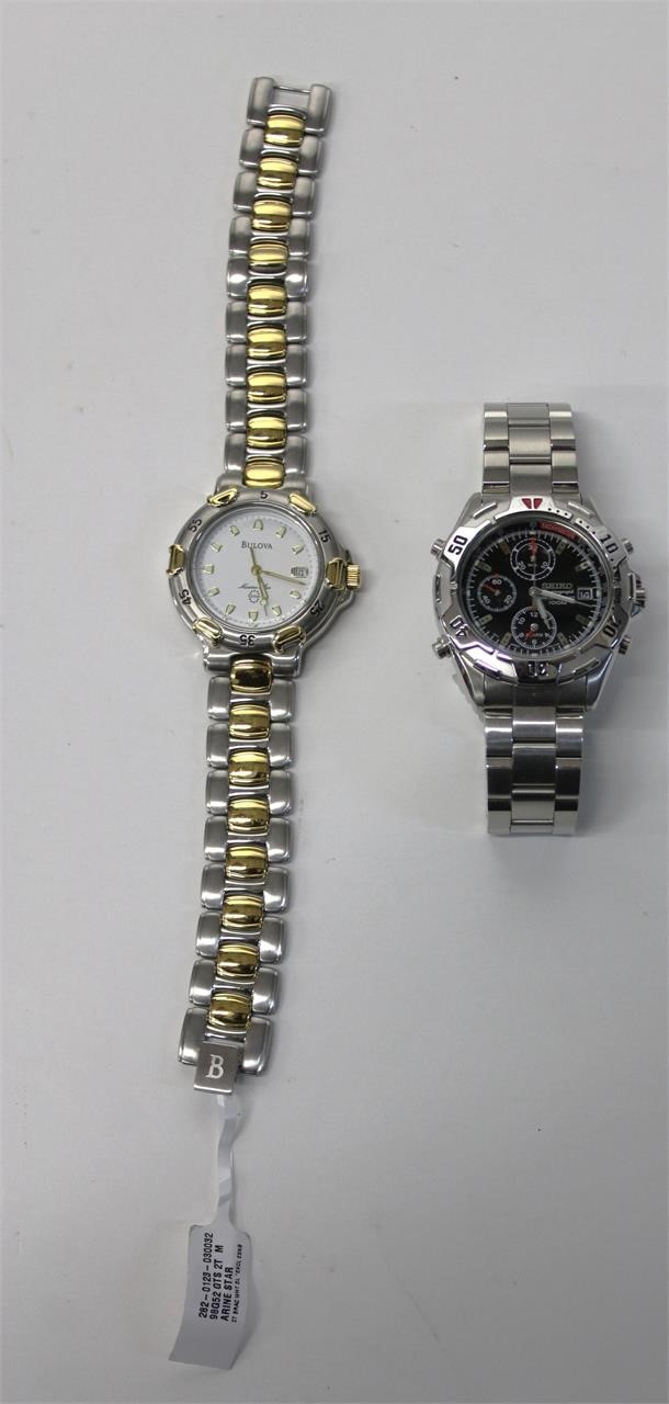 Seiko & Bulova Watches