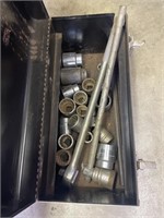 Tool Box of 3/4 Sockets