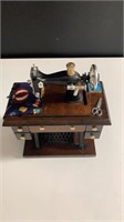 Vintage Music Box Sewing Machine
