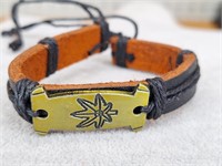 Leather bracelet