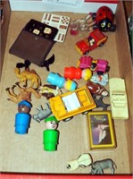 Vintage Snoopy Die Casts & Assorted Small Toys Lot