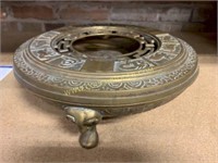 Retro large brass incense burner