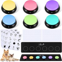 6 Pcs Dog Buttons for Communication Talking Button