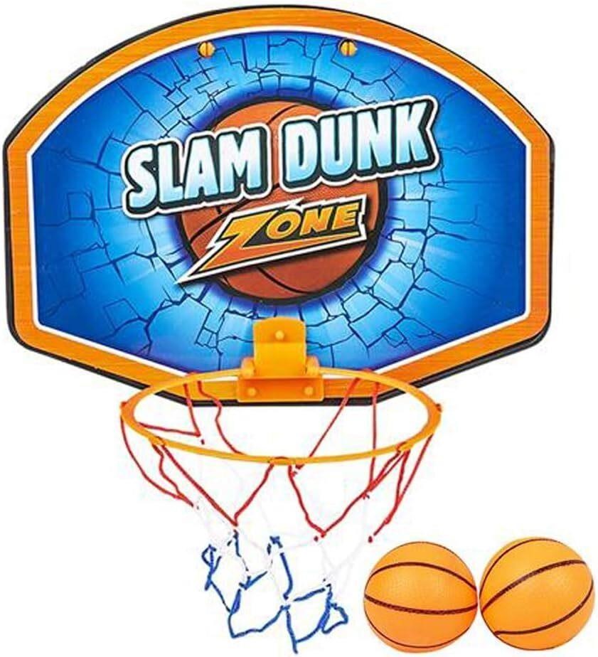 $63  Basketball Hoop Set w/ 2 Mini Balls & Mount