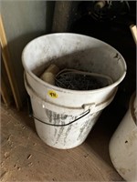 Mystery bucket with nails