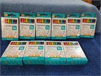 Ten 24 Pack Boxes of Crayons -NIB