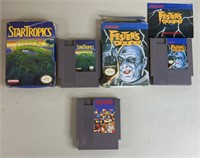 3pc Nintendo NES Videogames w/ Complete