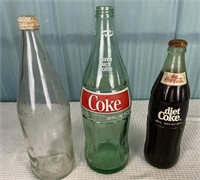 Vtg Coke Bottles