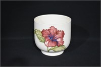 Moorcroft Hibiscus Cache Pot  4"h