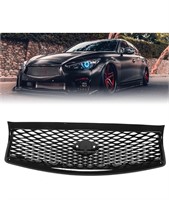 $103 Qiilu Front Bumper Grille, Gloss Black