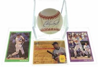 Mlb Autographed Baseball Cards & Baseball