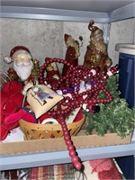 Assortment of Santa Decor
