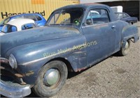 1950 Plymouth Coupe w/title, motor