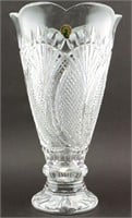 Waterford Cut Crystal "Seahorse" Vase
