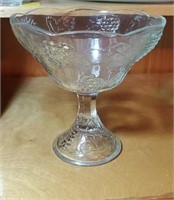 Grape & leaf compote approx 9 inches tall