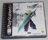 Final Fantasy VII PlayStation PS1 Game Disc CIB
