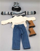 Sasha Doll 16in Clothing jeans/sweater/hat