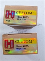 HORNADY Custom,10MM, 180 grain, XTP, 1275 FPS,