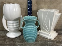 MCM pottery vases - Redwing/McCoy