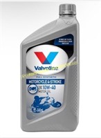 Valvoline 4-Stroke Motorcycle Motor Oil,10W-40