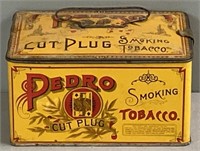 Pedro Smoking Tobacco Tin Advertising
