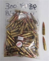 (90) Rounds of 300 AAC blackout 147GR FMJ.