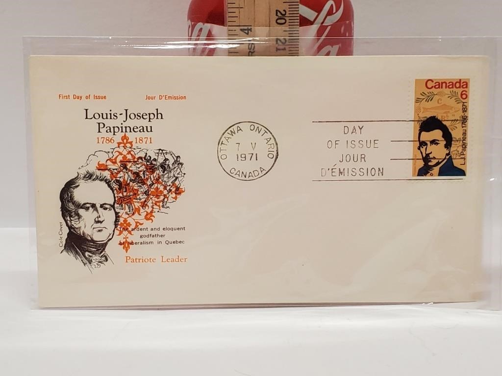 1971 First Day Cover Canadian Stamped Envelope