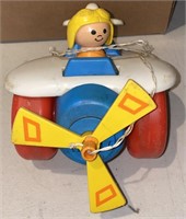 Vintage Fisher Price Toy / Plastic / Ships