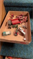 SEVERAL 1/64 SCALE FARM TOYS