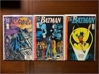 DC Comics 3 piece Batman 440-442