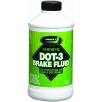Johnsens 2212 12 oz Premium Brake Fluid  White