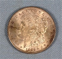 1921 Morgan Silver Dollar, XF/AU