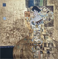 Gustav Klimt "Woman in Gold" Canvas COA