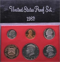TWO PROOF SETS 1982 1980