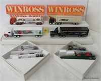 6 Winross Trucks