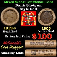 Small Cent Mixed Roll Orig Brandt McDonalds Wrappe