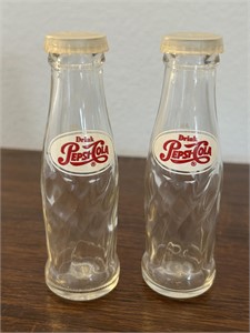 Pepsi-Cola Glass Salt & Pepper