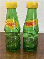 Twisted Glass SQUIRT Soda Salt & Pepper