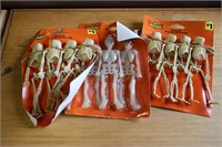 Collection of Halloween Items skeletons