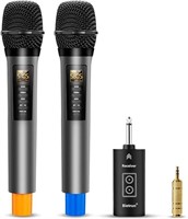 Bietrun Wireless Microphones with Echo,Treble,Bass