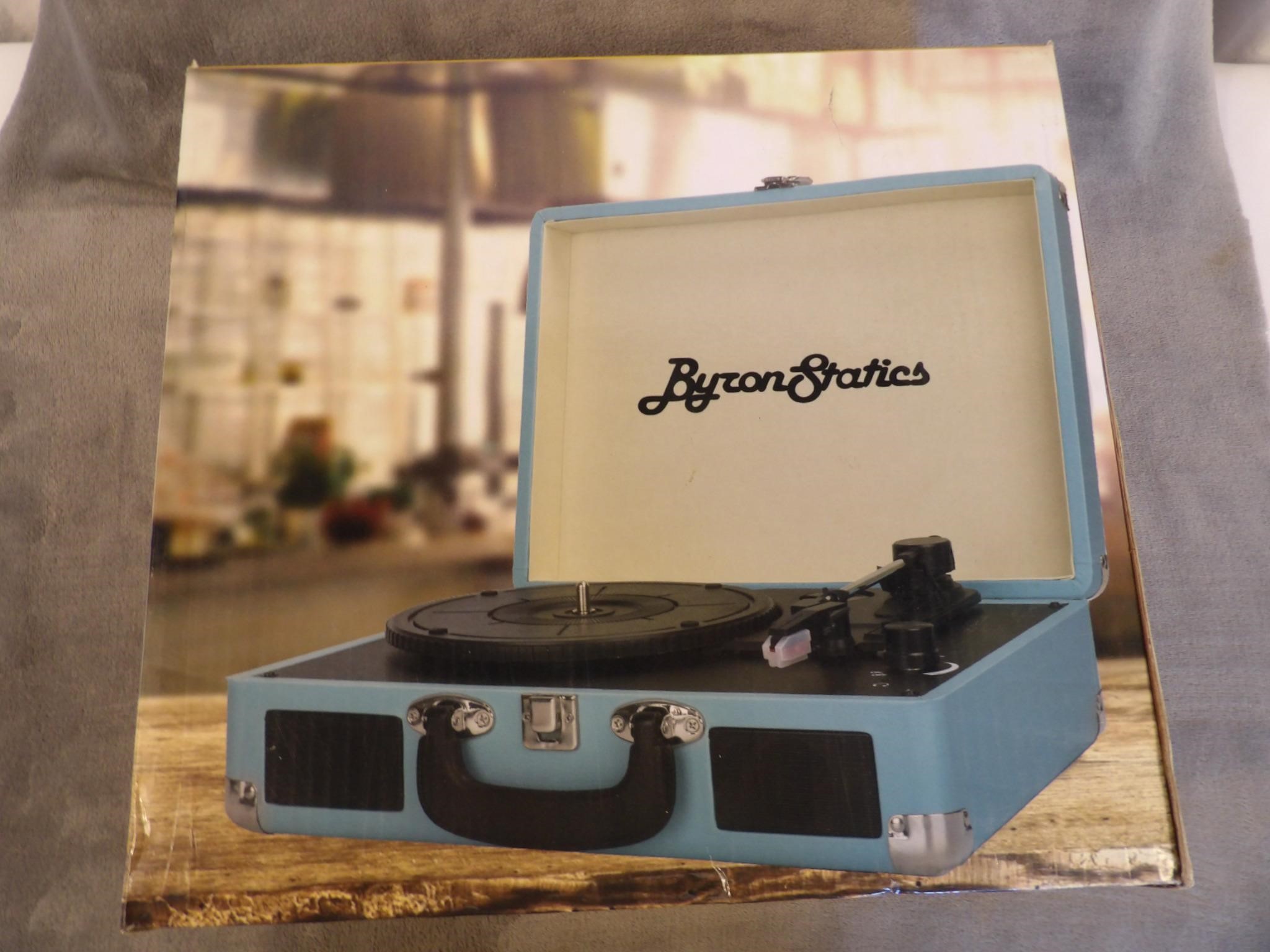 Byron Statistics Record Player