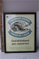 Vintage Creemore Springs Beer Sign