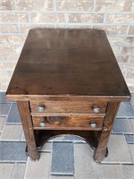 Vintage Two Drawer Occasion / End Table