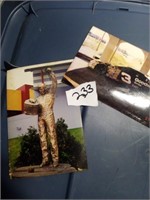 Two Nascar pictures one Dale Earnhardt number 3