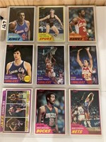 27-1981 Basketball cards