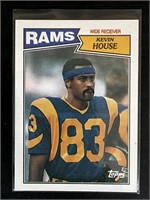 1987 TOPPS NFL FOOTBALL "KEVIN HOUSE" NO. 149 PI