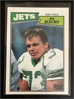 1987 TOPPS NFL FOOTBALL "JOE KLECKO" NO. 136 PIC