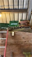 Assorted Electric tools, Green Metal Boxes ,