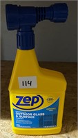 Zep Concentrated Outdoor Glass&Surface Cleaner,1QT
